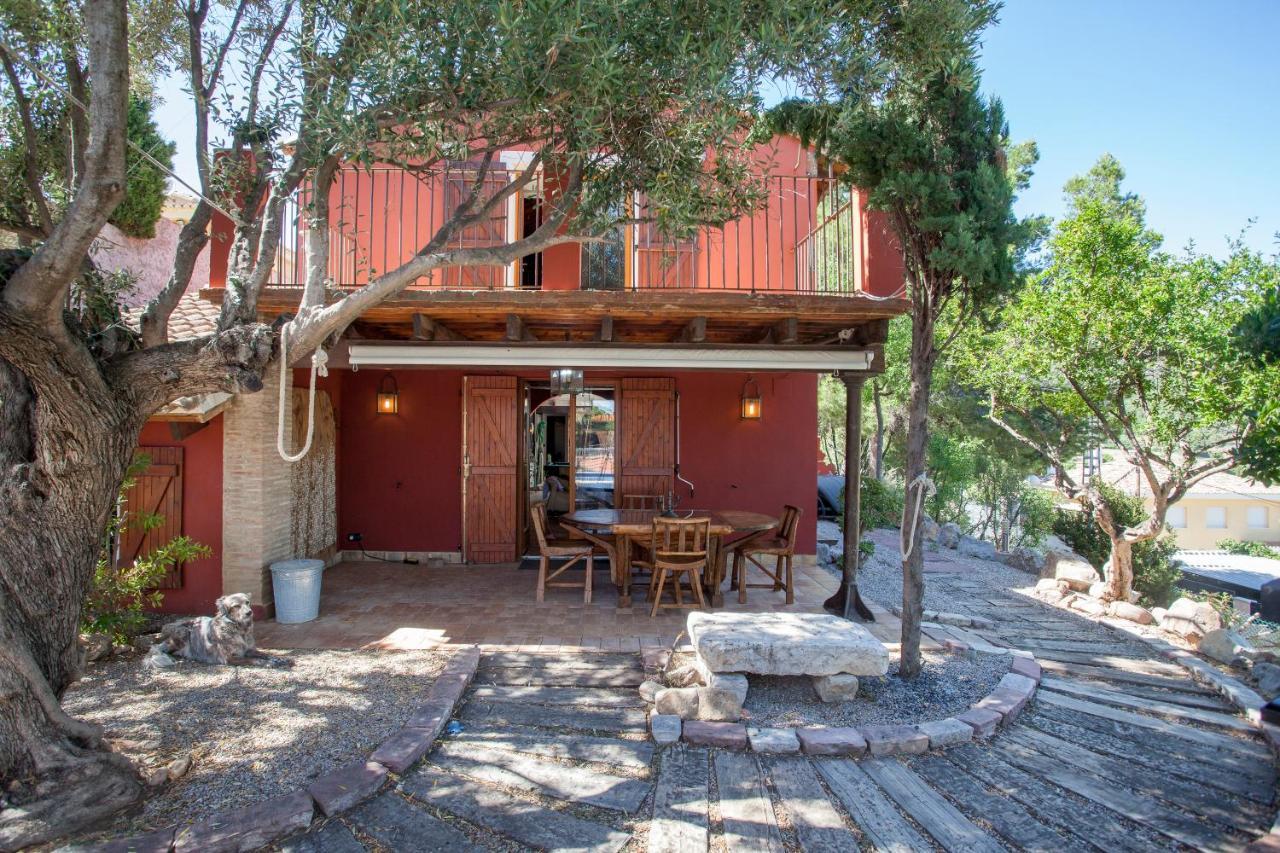 Ca Carmela, Casa Con Encanto Con Piscina "Parque Natural Sierra Calderona" فالنسيا المظهر الخارجي الصورة